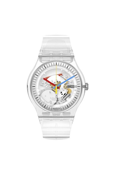 Swatch So29k100 Clearly New Gent Unisex Kol Saati