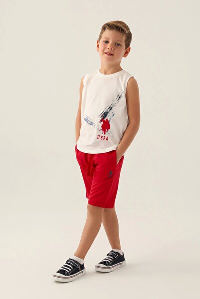 U.S. Polo Assn. Erkek Çocuk Bermuda Takım
