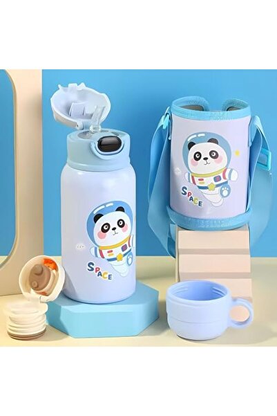 Twisoo Stainless Steel Kids Water Bottle - Leak Proof, Vacuum Insulated with Straw, BPA Free, Hot &