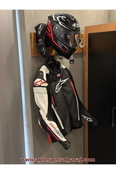 Asil Motosiklet Kask Çanta Ve Mont Askısı