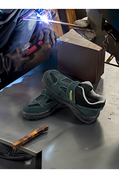 PRODEXY İş Güvenliği Ayakkabısı Süet Deri Çelik Burun Ayakkabı Çok Dayanıklı