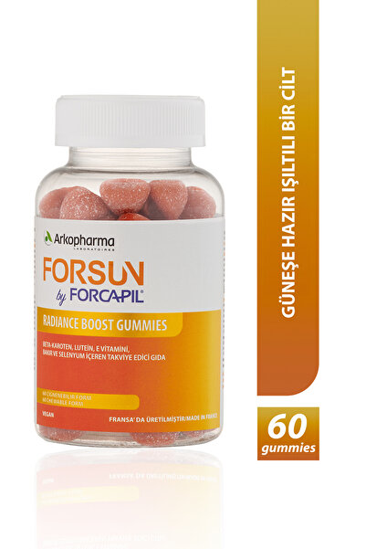 Arkopharma Forsun by Forcapil® Radiance Boost Gummies