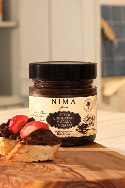 Nima Gurme Bitter Çikolatalı Hurma Kreması 260 Gr