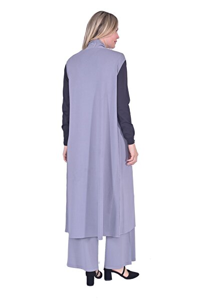 Invee Gray Invee 6136 Knitwear Vest