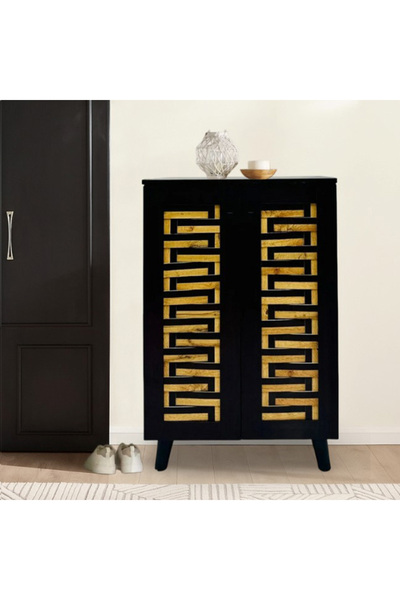 DEC5 Malaysian shoe cabinet with a luxurious and distinctive design