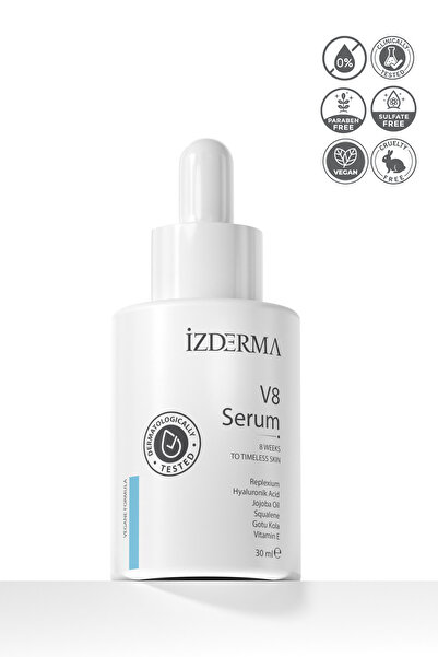 izderma V8 Anti Aging Serum (YAŞLANMA KARŞITI V8 SERUM) 30ml
