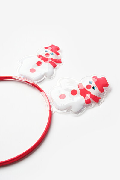 Le Mabelle Red Double Snowman Girl's Crown