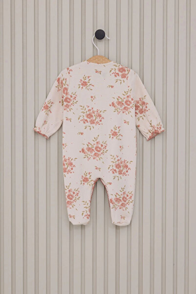 U.S. Polo Assn. Kız Bebek Krem Tulum