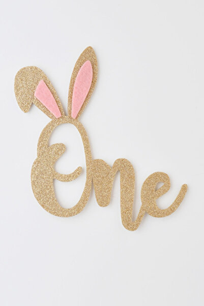 Le Mabelle One Cake Ornament with Golden Rabbit Ears