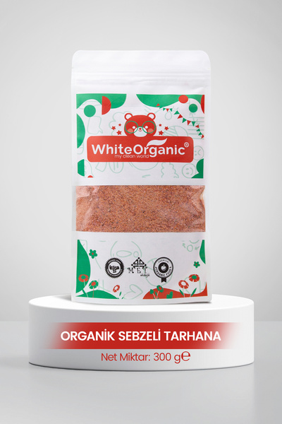 White Organic Organik Bebek Tarhanası 300 Gr Pestisit Raporlu