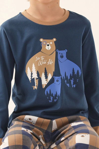 Rolypoly Erkek Çocuk Ikili Takım - Koyu Indigo