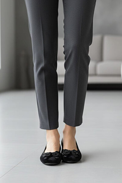 CEYDA SHOES Süslü Kadife Ev,hac, Umre Babeti, Hediye, Günlük Babet,tüylü Babet, Panduf, Patik, Gösteri Pisi Pisi