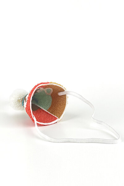 Le Mabelle Multicolored Safari Punch Embroidered Two Funnel Birthday Headband