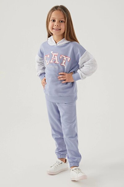 Rolypoly Cat Your Sweet Blue Girl's Tracksuit Set