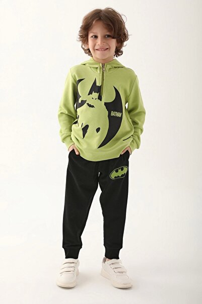 Batman Boys' Tracksuit - Peanut Green