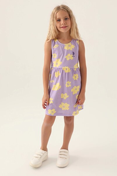 U.S. Polo Assn. Rochie florală cu licență U.S. Polo Assn Cămașă de noapte pen...