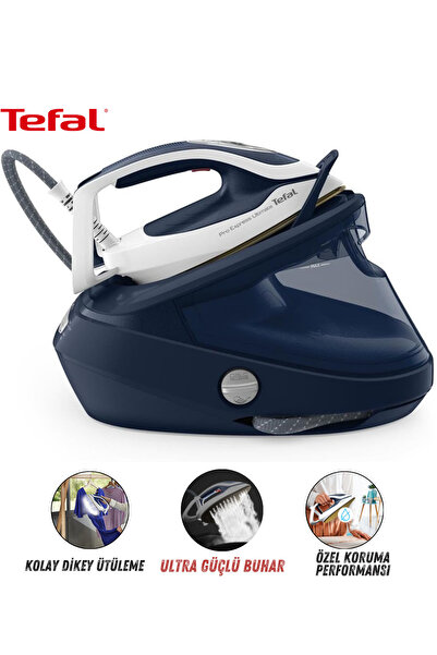 TEFAL Premium Pro Express Buhar Kazanlı Ütü, Dikey Ütüleme, Anti-Kireç, 590g/dk Olağanüstü Buhar Gücü