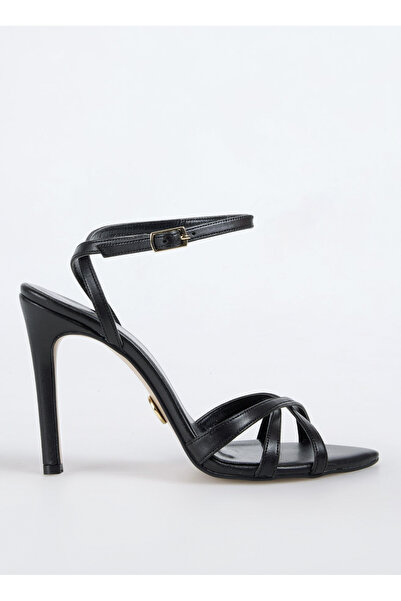 Fabrika Siyah Kadın Topuklu Ayakkabı ARIEL