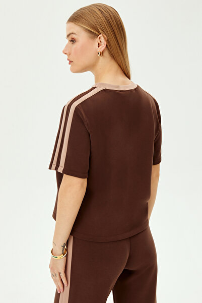 Allyco Πλεκτό μπλουζάκι Crew Neck Modal Blended Άνετη εφαρμογή