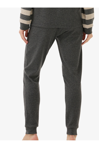 Blackspade Women's Thermal Pajama Bottoms 51974 - Anthracite