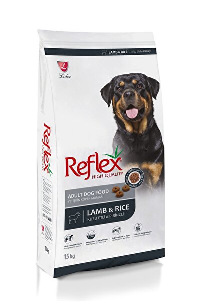 Reflex Kuzu Eti Ve Pirinçli Yetişkin Köpek Maması 15kg