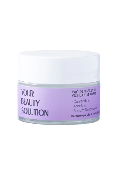 Your Beauty Solution Yağ Dengeleyici Yüz Bakım Kremi 50ML