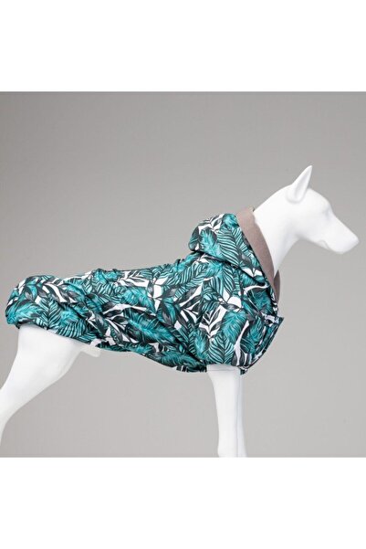 Lindodogs Aqua Black İçi Polarlı Su Geçirmez Köpek Yağmurluğu