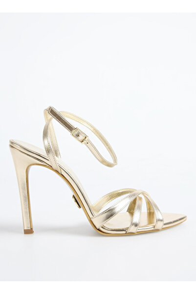 Fabrika Altın Kadın Topuklu Ayakkabı ARIEL