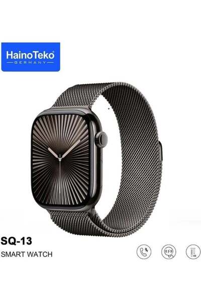 haino teko germany ساعة SQ-13 الذكية - أسود غامق