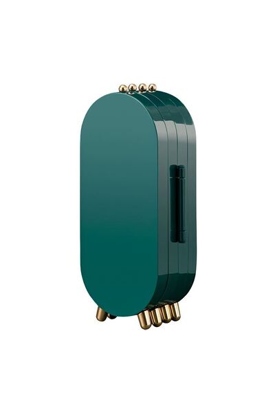 Chavin Aynalı Yeşil Plastik Kadın Küpe Kolye Standı Dekor st1-45ys