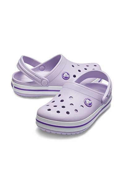 Crocs قبقاب كروكباند للأطفال K - لافندر/أرجواني نيون