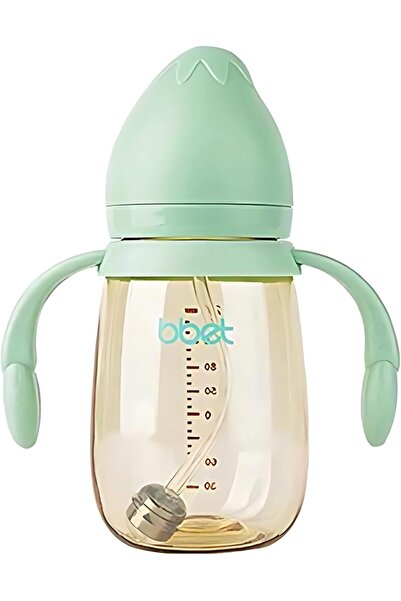 Twisoo زجاجة رضاعة للأطفال ذات عنق عريض من PPSU، سعة 240 مل - خالية من مادة B...