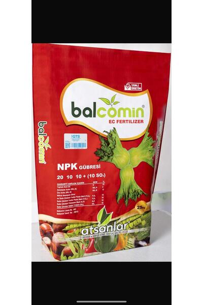 ATSANLAR BALCOMİN  20-10-10 Kükürtlü gübre verim arttırıcı 1kg