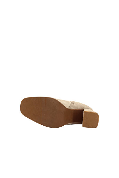 ALBİNİ 2610995S Süet Deri Topuklu Bot