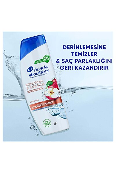 Head&Shoulders Head And Shoulders Arındırma&Parlaklık Kepeğe Karşı Etkili Şampuan 330 ml
