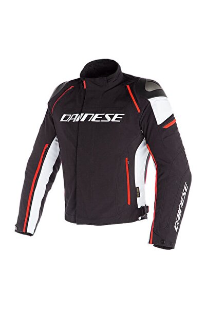 Dainese Racing-3 Black White Fluo Red D-Dry Mont