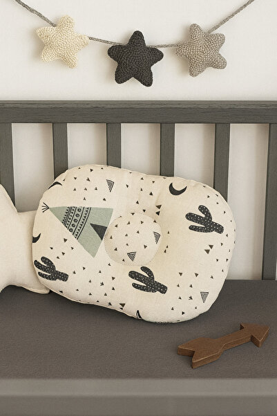 deva design %100 Pamuk Müslin Bebek Düz Kafa Yastığı, Müslin Kumaş, Kafa Yast...