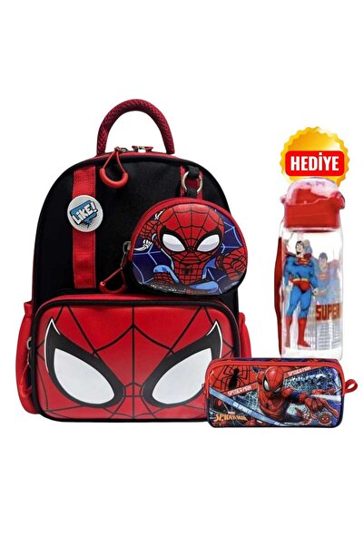 MASTER PACK Örümcek Adam Deluxe Anaokulu Çantası, Örümcek Adam Kalem Çantası ...