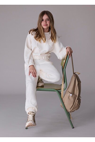 MAYORAL Kız Çocuk Eşofman Takım Krem