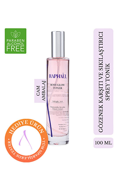 RAPHAEL KOZMETİK Rosy Glow Toner Gözenek Karşıtı Ve Sıkılaştırıcı Sprey Tonik...