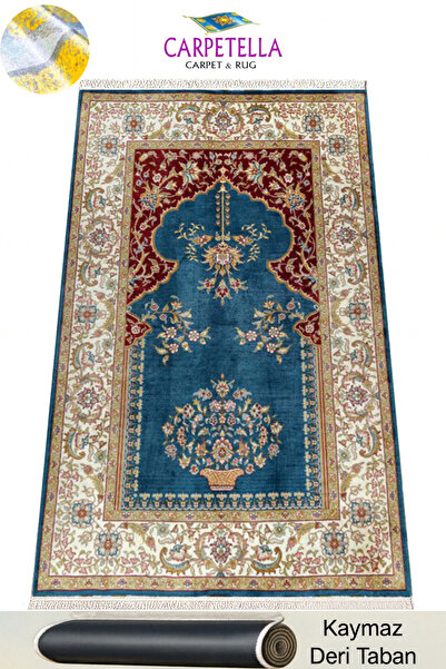 Carpetella Covor de rugăciune din catifea de lux Covor de rugăciune moale, an...