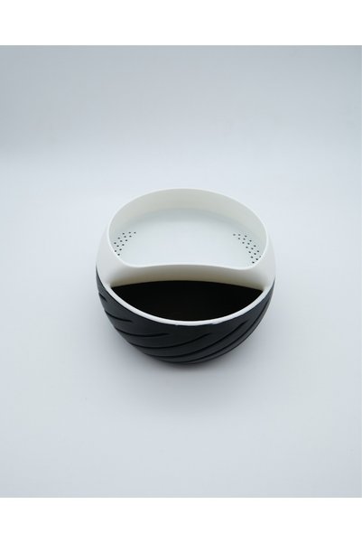 ATEŞLER HEDİYELİK Core Cutting Bowl - with Waste Shell Container -