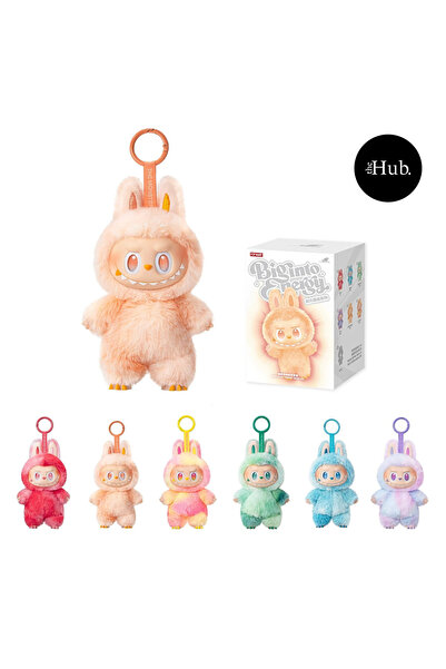 LABUBU Jucărie Pluș Big into Energy, 18 cm, Cutie Surpriză, Diverse Culori