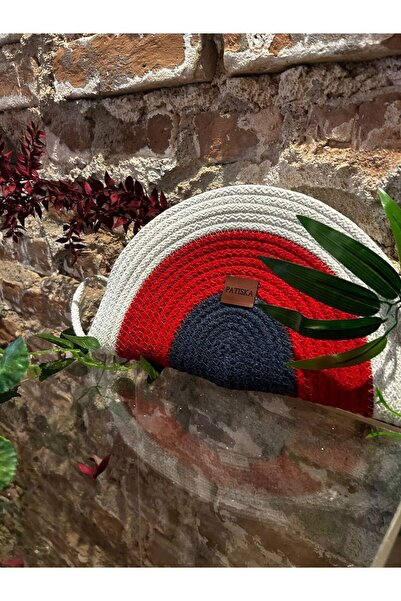 Patiska Tasarım Jute Straw Look Handbag