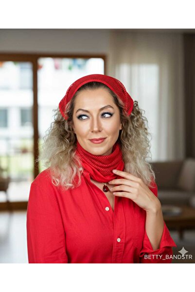 Handmade Betty Bands Women's Luxury Bandana – Stylish and Elegant Design |   Hair & Neck Accessory