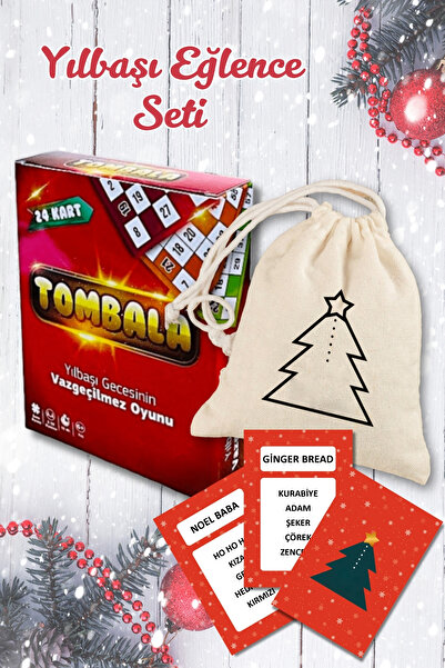 Metranya Yılbaşı 2'li Oyun Paketi, Yılbaşı Konseptli Anlat Bakalım, Tombala, Noel Yeni Yıl Oyunu