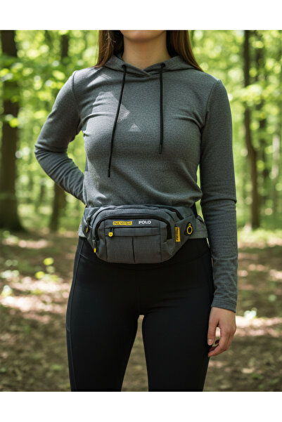 NEWISH POLO ACCESSORIES SUNTREND Su Geçirmez Unisex Çapraz Askılı Kulaklık Çıkışlı Omuz Ve Bel Çantası