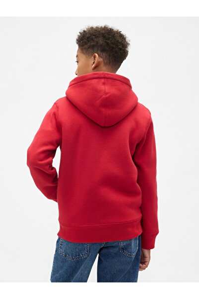 GAP Erkek ÇocukGap Logo Sweatshirt Fermuarlı Sherpa
