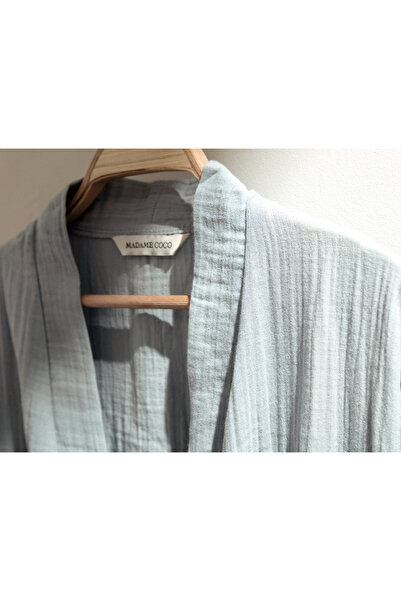 Madame Coco Zoe Musselin-Bademantel