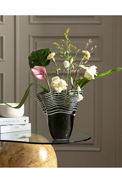 Madame Coco Honfleur handgefertigte Glasvase - Große Größe